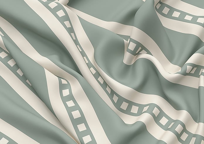 The British Stripe Co. Edgar, Polzeath No.1 - Twist&Fit Roman Blind - Image 4